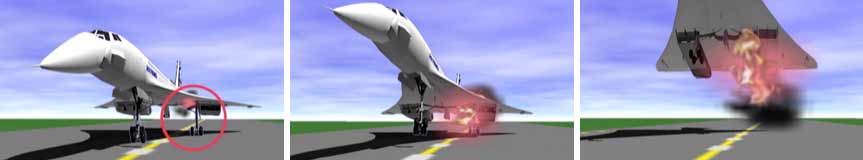 concorde take off