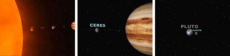 Ceres, Charon and Xena UB313 could be eligible as solar system's new planets